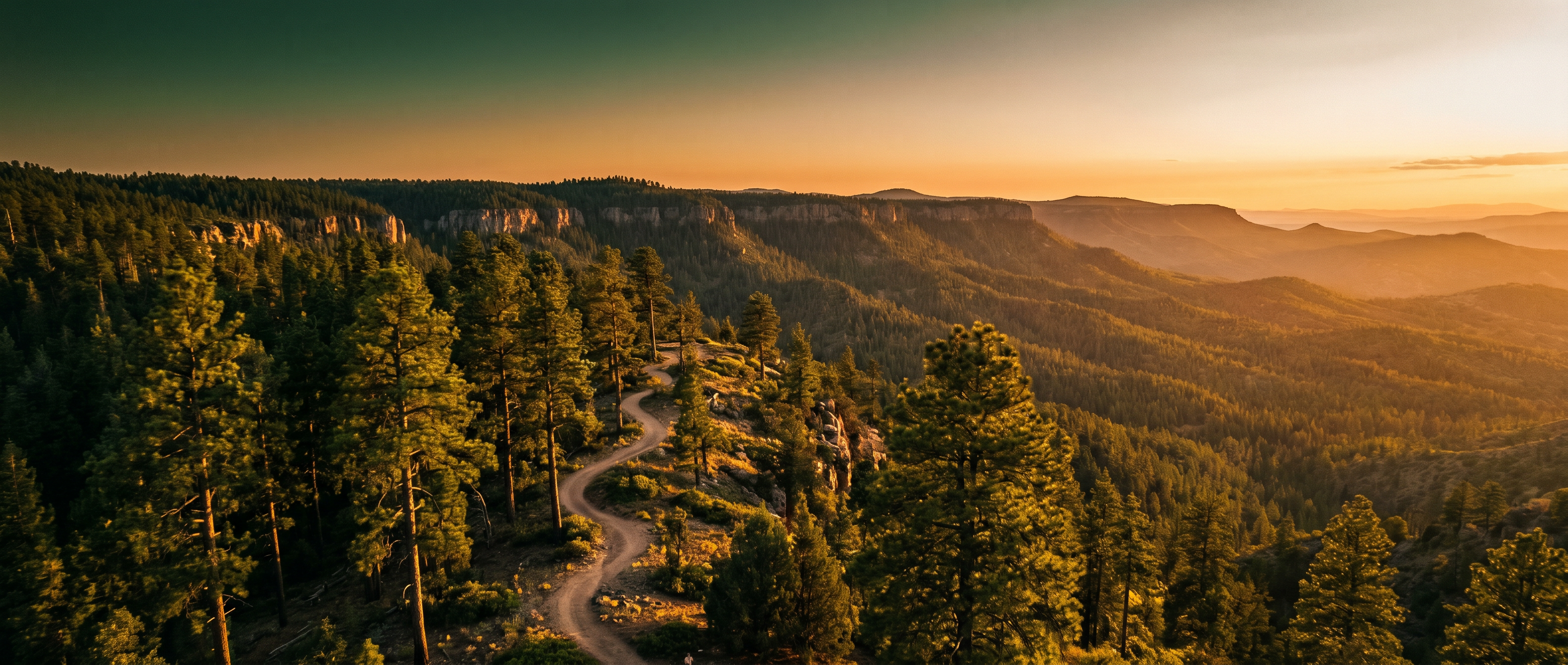 Arizona desert sunset landscape